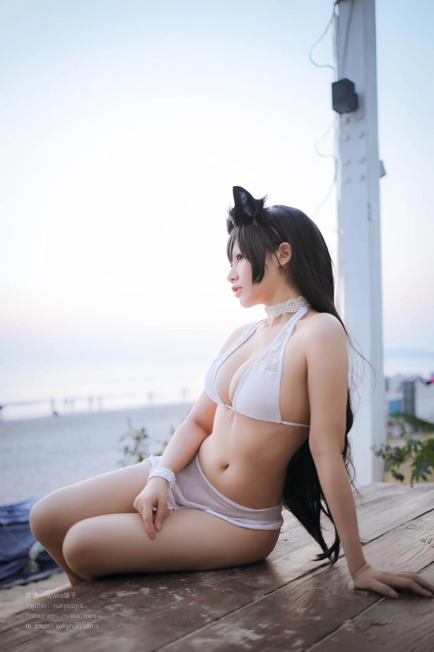 Nyako喵子 – NO.16 爱宕泳装 [25P]插图6